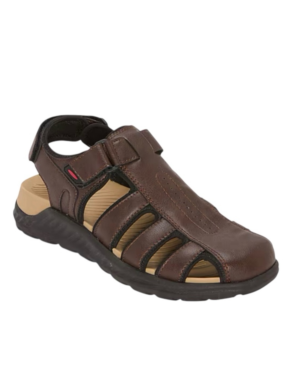 St. John's Bay Fairport Strap Sandals In Brown